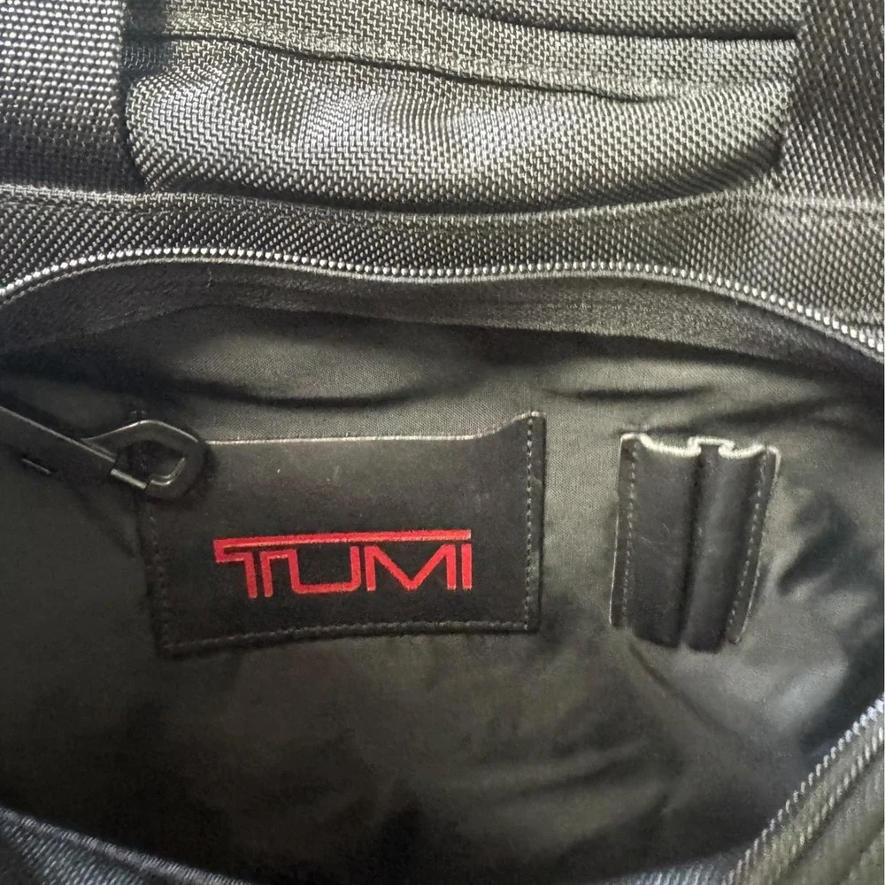 Tumi Alpha Ballistic Nylon‎ Briefcase Work Laptop Shoulder Crossbody Satchel Bag